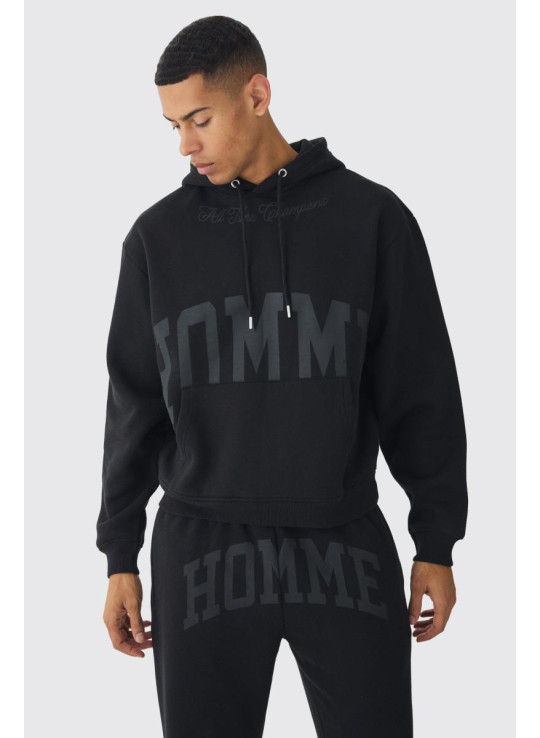 Величезний чоловічий спортивний костюм із розрізаним поділом