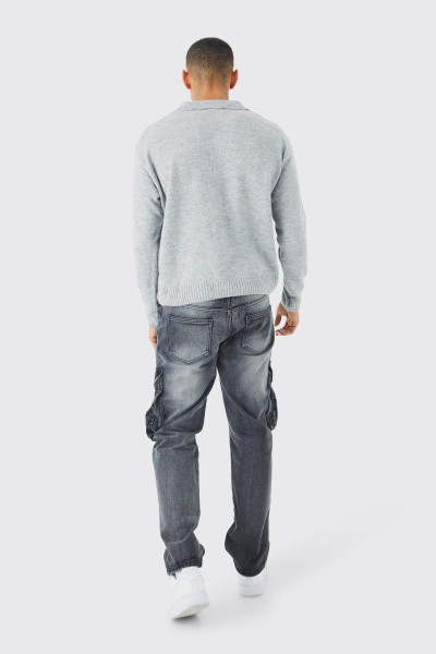 Боксерський довгий рукав в'язаний Поло Поло