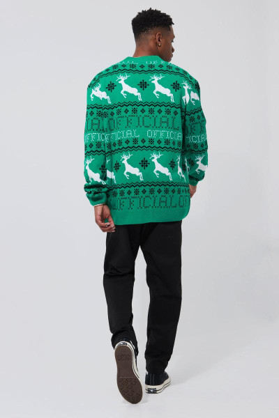 Різдвяний кардиган із оленячою феєрою