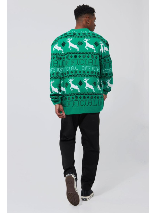 Різдвяний кардиган із оленячою феєрою