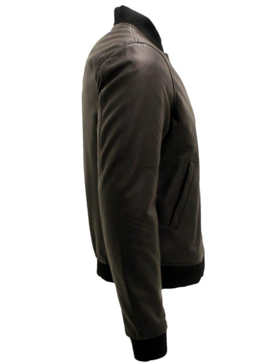 Шкіряна куртка з бомбардувальника Varsity