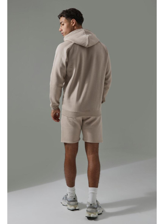 Чоловіча толстовка з капюшоном і короткі набір для активного тренування в тренажерному залі