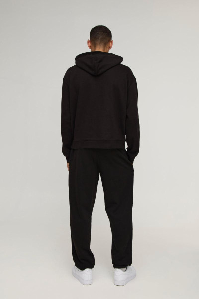 Офіційний спортивний костюм з принтом і капюшоном з принтом великого розміру