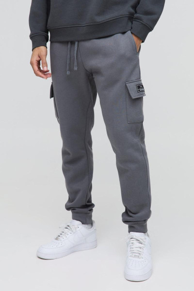 330GSM SLIM FIT MAN лейбл Вантажний джоггер