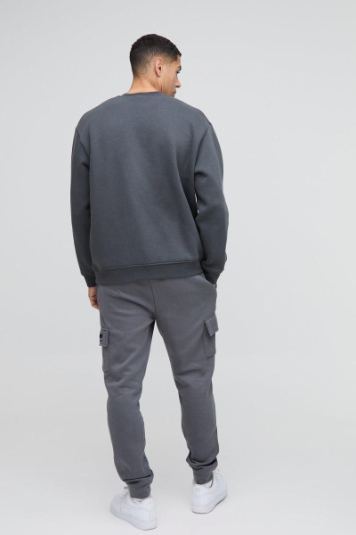 330GSM SLIM FIT MAN лейбл Вантажний джоггер