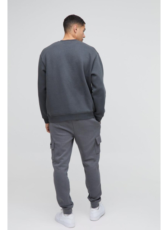 330GSM SLIM FIT MAN лейбл Вантажний джоггер