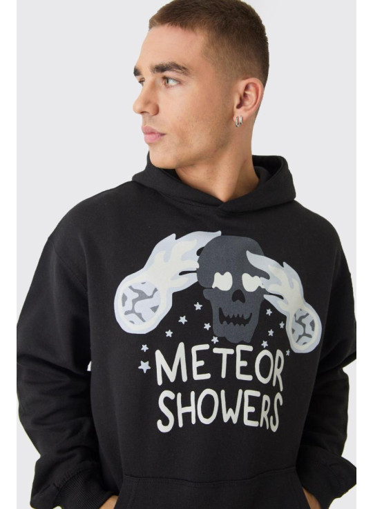 Великий спортивний костюм з принтом Meteor Shows Puff