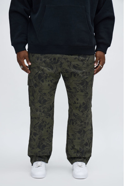 Штани карго Slim Camp Grounds - Оливкові