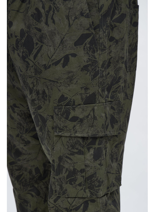 Штани карго Slim Camp Grounds - Оливкові