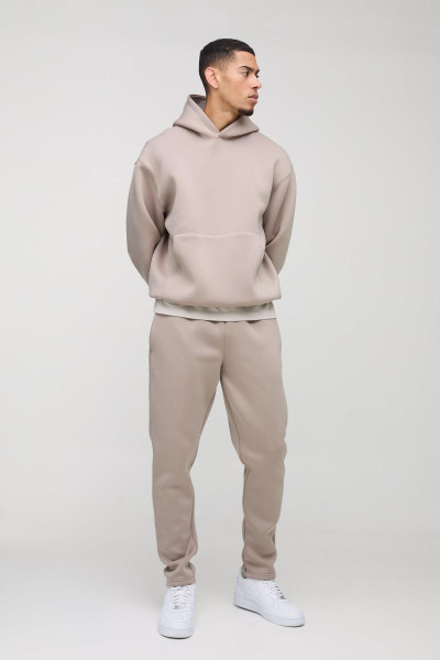 Величезний спортивний костюм Bonded з капюшоном
