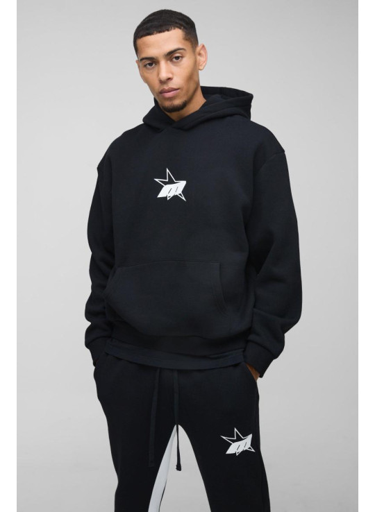 Величезний спортивний костюм із капюшоном і подовженим шнуром M Star