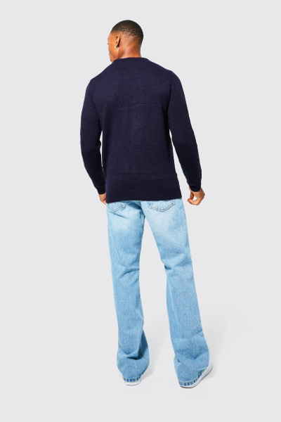 В'язаний різдвяний джемпер для хлопців