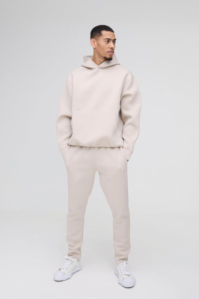 Величезний спортивний костюм Bonded з капюшоном