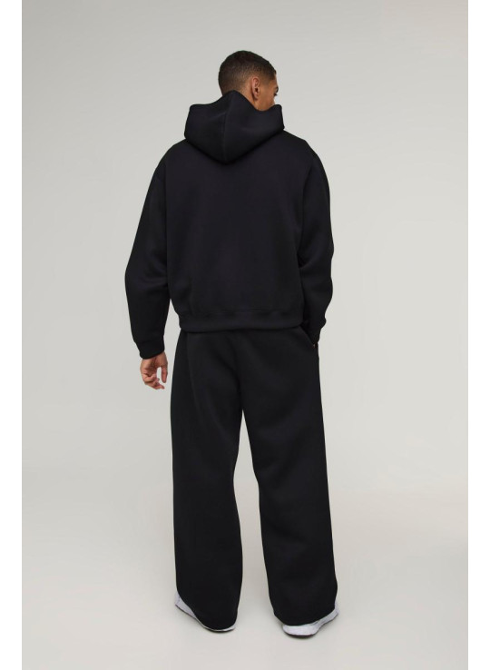 Величезний спортивний костюм Boxy Bonded з капюшоном