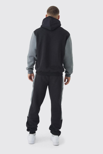 Чоловічий спортивний костюм Regular Fit Diamond Color Block з капюшоном