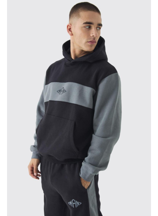 Чоловічий спортивний костюм Regular Fit Diamond Color Block з капюшоном