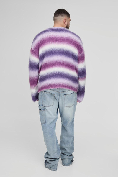 Плюс негабаритні коробки з матовою смужкою трикотажного перемички