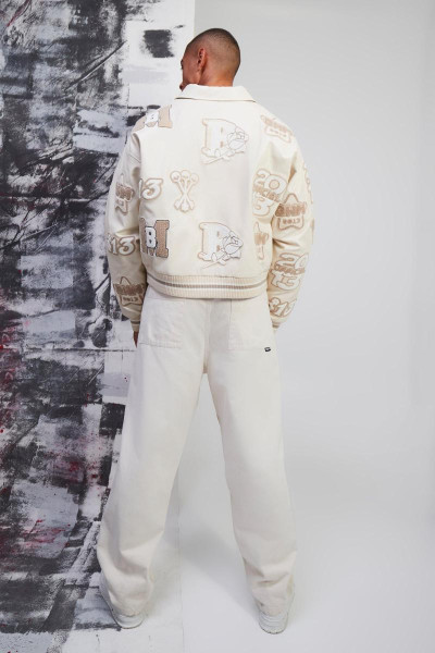 Коробний піджак з тонатом PU Tonal