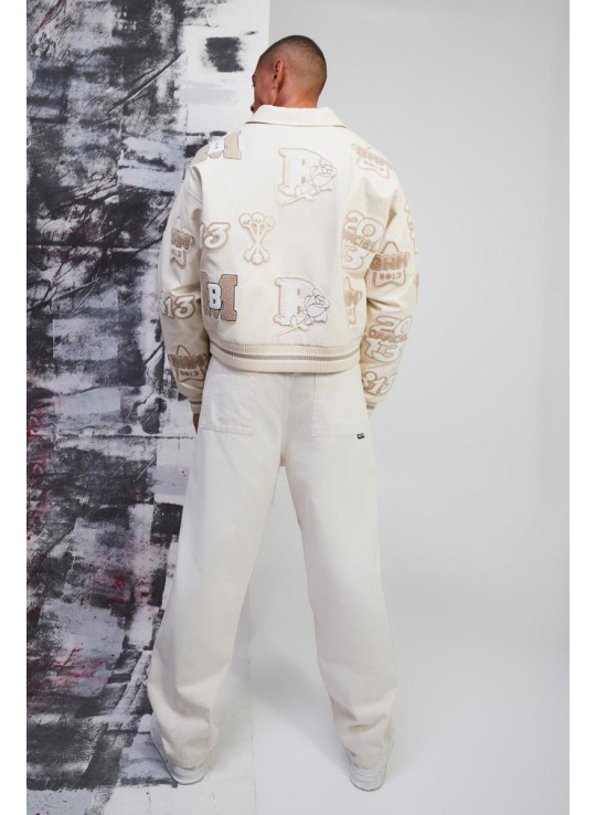 Коробний піджак з тонатом PU Tonal