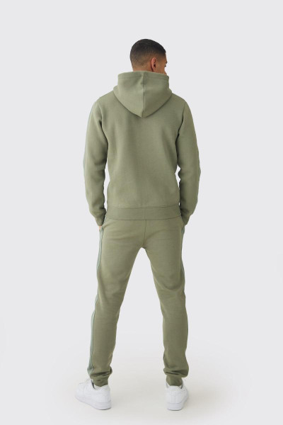 Офіційний спортивний костюм Slim Fit із сітчастою панеллю та капюшоном на блискавці