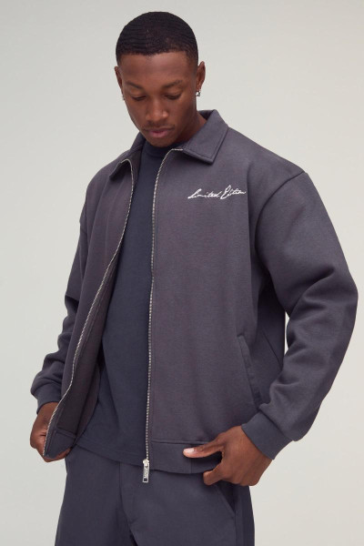 Великий бомбер з персиковим флоковим принтом і черепом