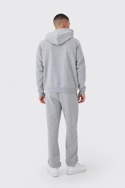 Спортивний костюм стандартного крою з рукавом реглан і капюшоном
