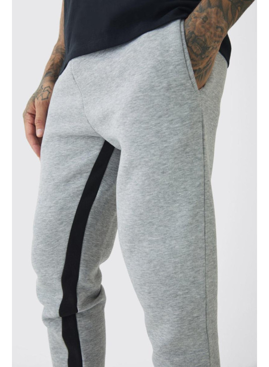 Високий складений пристосування Gusset Jogger