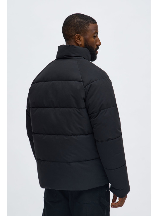 Стьобана куртка-пуфер вільного крою