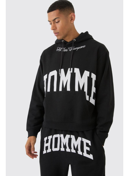 Величезний чоловічий спортивний костюм із розрізаним поділом