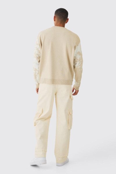 Величезний трикотажний джемпер у стилі ренесансу