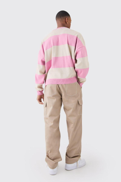 Величезний трикотажний джемпер із відкритими плечима