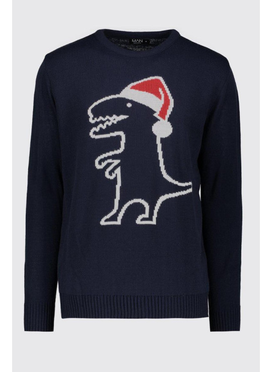 Різдвяний джемпер Dino