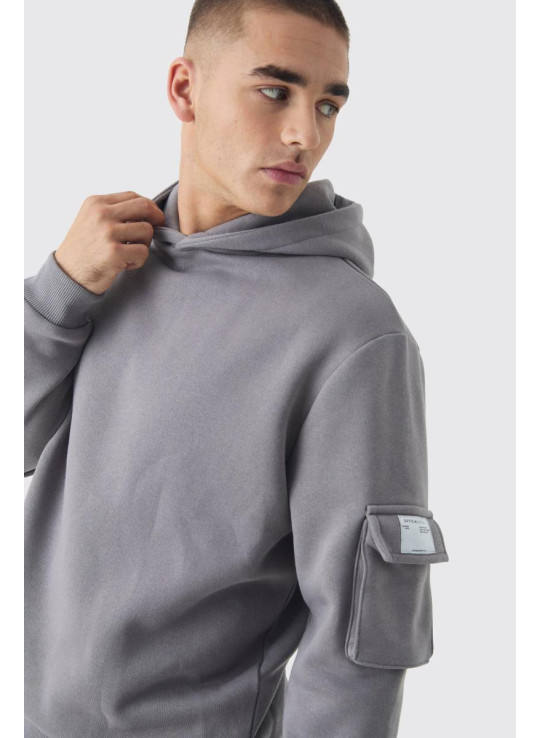 Спортивний костюм карго з капюшоном із суперскладеною тканиною