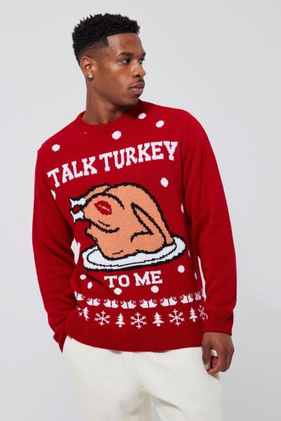 Різдвяний джемпер Talk Turkey To Me