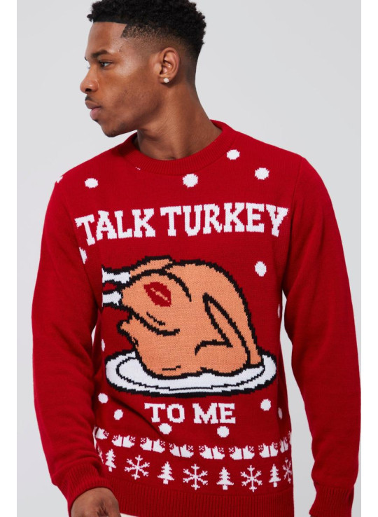 Різдвяний джемпер Talk Turkey To Me