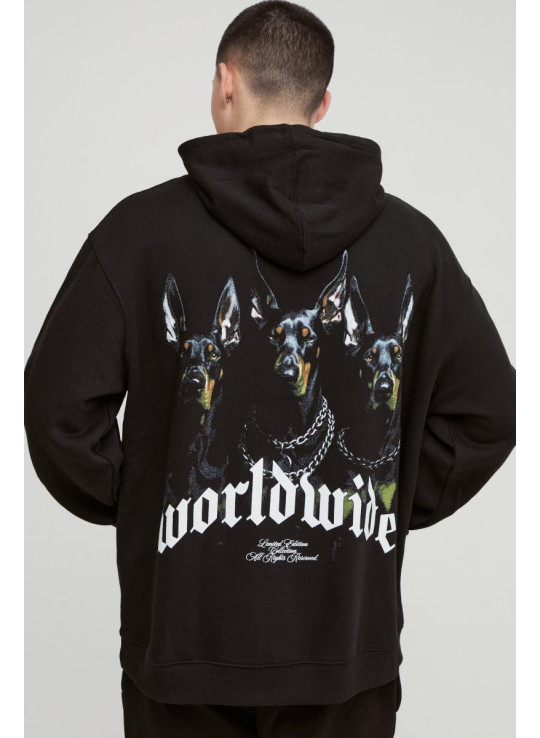 Величезний спортивний костюм із капюшоном Worldwide Graphic