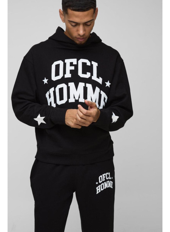 Величезний спортивний костюм із капюшоном і капюшоном